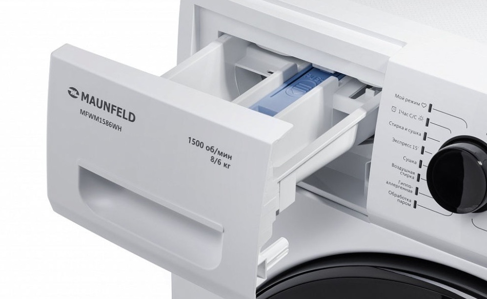 Обзор стиральной машины MAUNFELD MFWM1586WH