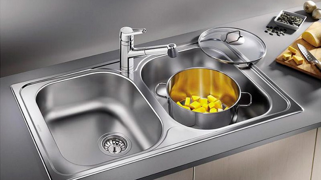 Двухсекционные мойки Двухсекционные мойки