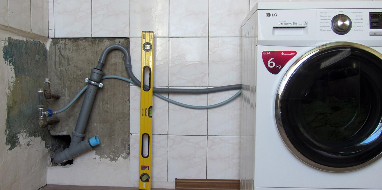 Как установить стиральную машину в ванной Как установить стиральную машину в ванной