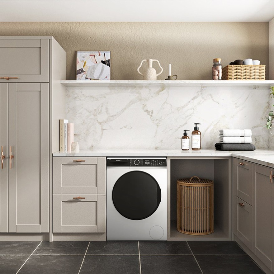 Стиральная машина De Dietrich в интерьере