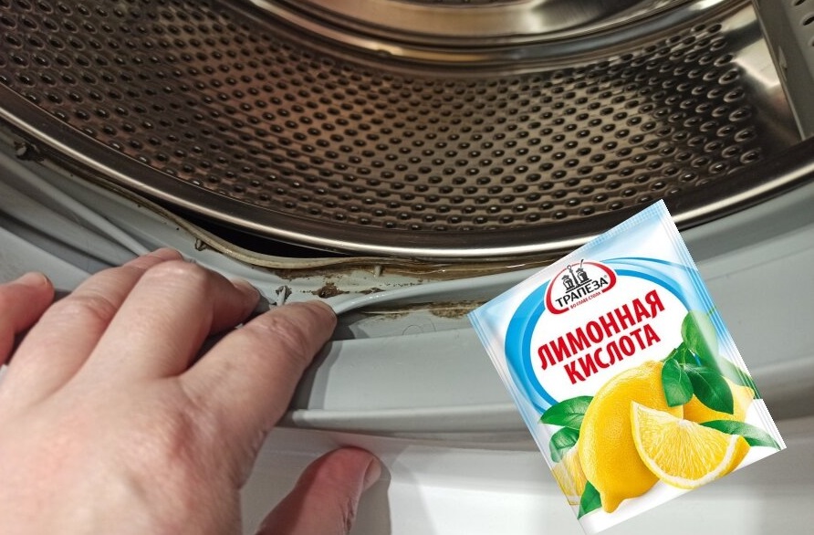 Очистка стиральной машины от плесени