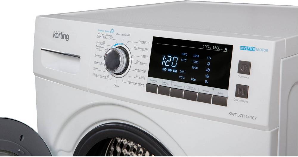 Стиральные машины Korting с сушкой Стиральные машины Korting с сушкой