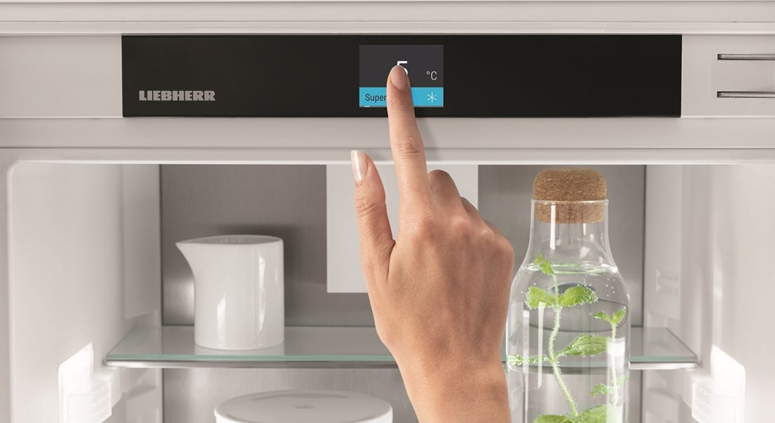 Как выставить температуру в холодильнике Liebherr 