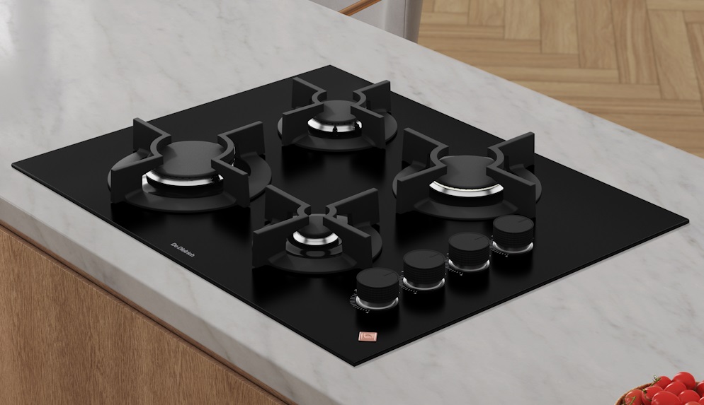 Газовые из закаленного стекла варочные панели De Dietrich  Газовые из закаленного стекла варочные панели De Dietrich