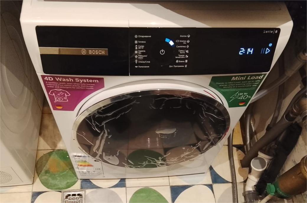 Как отключить звуковой сигнал на стиральной машине Bosch 