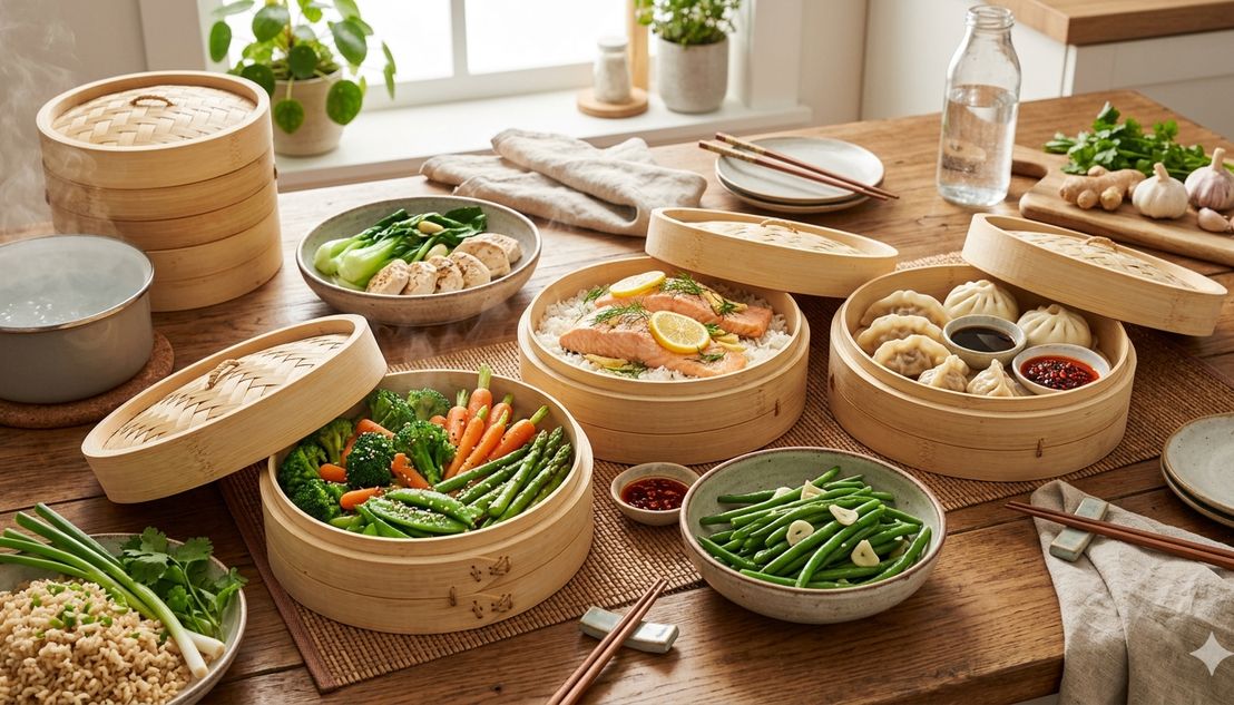 Преимущество встраиваемых пароварок