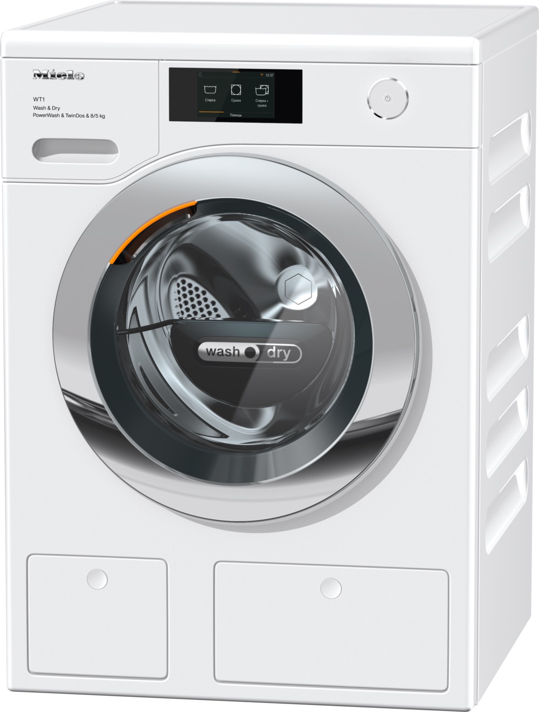 Обзор стирально-сушильной машины Miele WTR860WPM-WT1