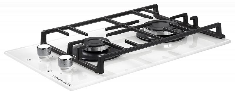 Белые варочные панели с двумя конфорками Белые варочные панели с двумя конфорками