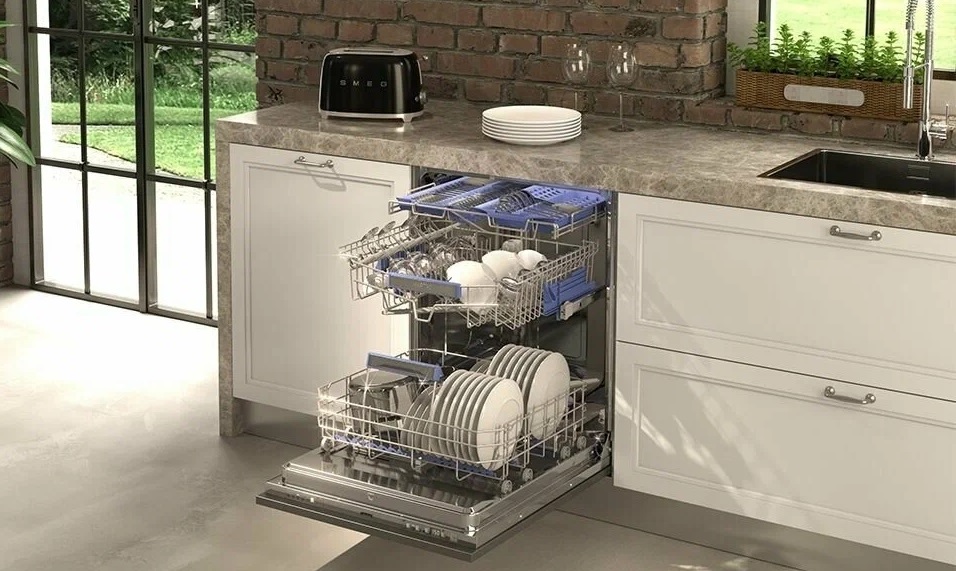 Обзор на встраиваемую посудомоечную машину Smeg ST4512IN