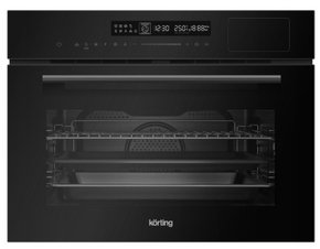 Духовой шкаф с функцией пара и СВЧ Korting OKB 3221 AGN STEAM MW фото