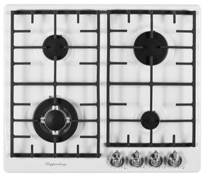 Газовая варочная панель Kuppersberg FV6TGRZ W Silver Газовая варочная панель Kuppersberg FV6TGRZ W Silver фото