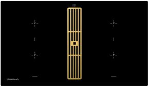 Варочная панель с вытяжкой Kuppersbusch KMI 9850.0 SR Gold фото