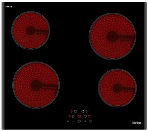 Электрическая варочная панель Korting HK 60003 B Электрическая варочная панель Korting HK 60003 B фото