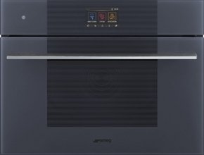 Компактный духовой шкаф с пароваркой шкаф Smeg SO4104APG фото