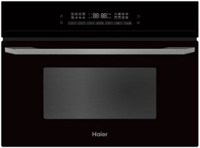 Духовой шкаф с свч Haier В/HMX-BDC399B фото