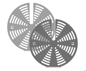 Комплект для уменьшения скорости воздушного потока вентилятора (2 шт.) Smeg 3927 (фото 2) Комплект для уменьшения скорости воздушного потока вентилятора (2 шт.) Smeg 3927 (preview 2)