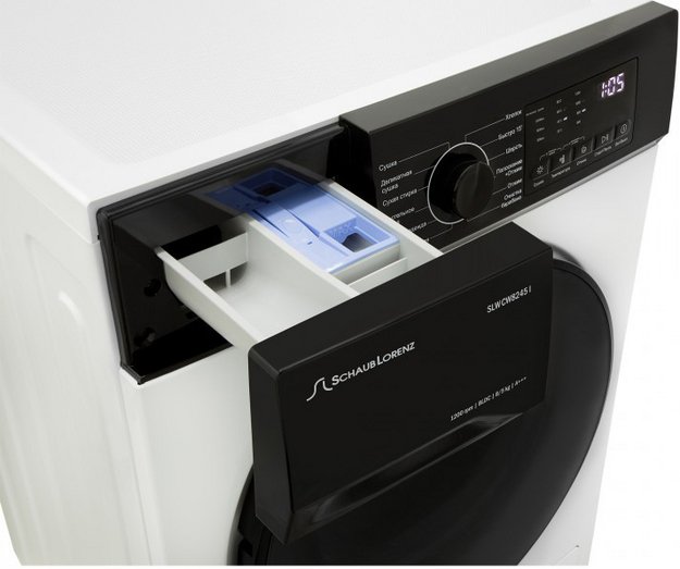 Стирально-сушильная машина Schaub Lorenz SLW CW8245 I (фото 2) Стирально-сушильная машина Schaub Lorenz SLW CW8245 I (preview 2)