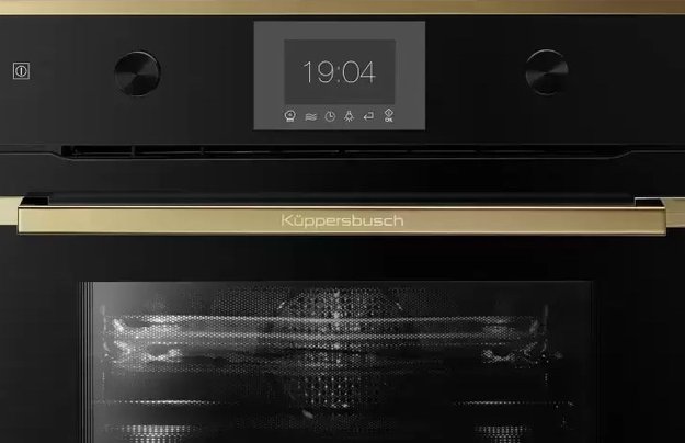 Компактный духовой шкаф с микроволнами Kuppersbusch CBM 6350.0 S4 Gold (фото 2) Компактный духовой шкаф с микроволнами Kuppersbusch CBM 6350.0 S4 Gold (preview 2)