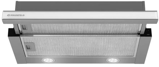 Встраиваемая вытяжка Maunfeld VSQ 60 нержавеющая сталь/белое стекло (фото 3) Встраиваемая вытяжка Maunfeld VSQ 60 нержавеющая сталь/белое стекло (preview 3)