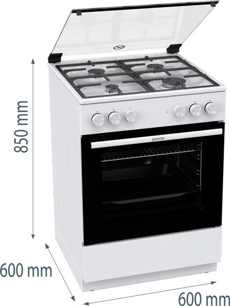 Комбинированная плита Gorenje GK6A20WF (preview 7)