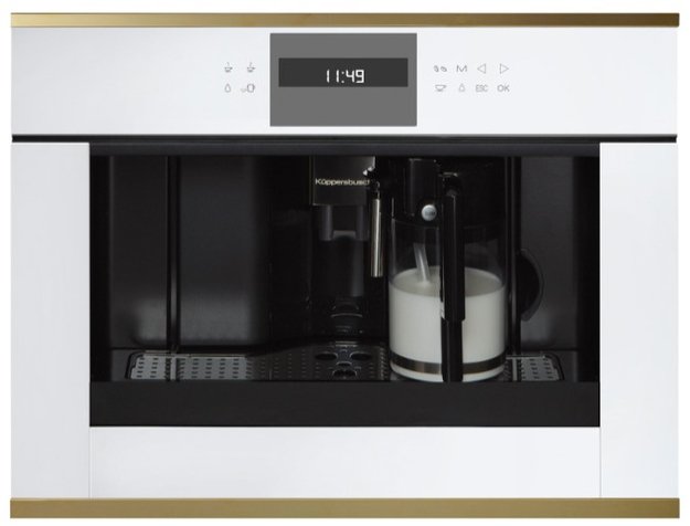 Встраиваемая кофемашина Kuppersbusch CKV 6550.0 W4 Gold (фото 1) Встраиваемая кофемашина Kuppersbusch CKV 6550.0 W4 Gold (preview 1)