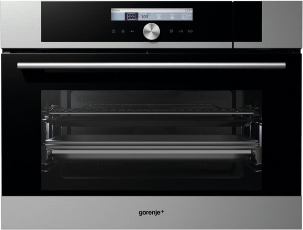 Компактная духовка с функцией пароварки Gorenje Plus GCS873X (фото 1) Компактная духовка с функцией пароварки Gorenje Plus GCS873X (preview 1)