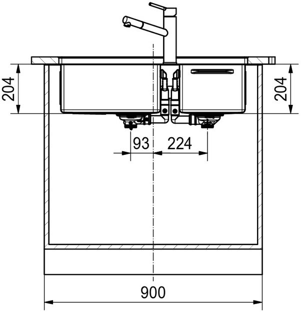 Мойка Franke BWX 120-41-27 сталь (preview 5)