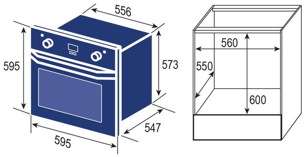 Духовой шкаф электрический Zigmund Shtain E 149 W (фото 2) Духовой шкаф электрический Zigmund Shtain E 149 W (preview 2)