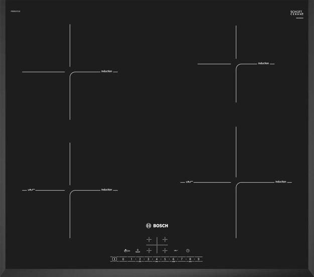 Индукционная варочная панель Bosch PIE651FC1E (фото 1) Индукционная варочная панель Bosch PIE651FC1E (preview 1)