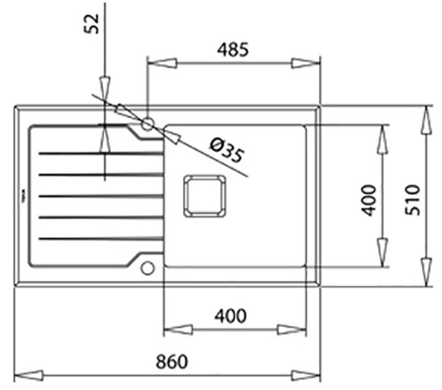 Мойка Teka Diamond RS15 1B 1D 86 STONE GREY (preview 6)