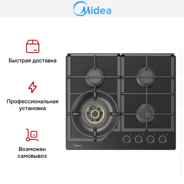 Варочная панель Midea MG697VGB (preview 5)