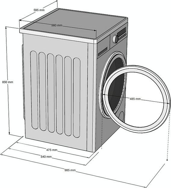 Стирально-сушильная машина Korting KWD 48IT1496 (preview 3)