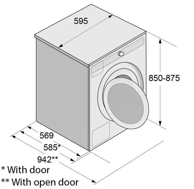 Стиральная машина Asko W4086C.T/2 новая с витрины (фото 5) Стиральная машина Asko W4086C.T/2 новая с витрины (preview 5)