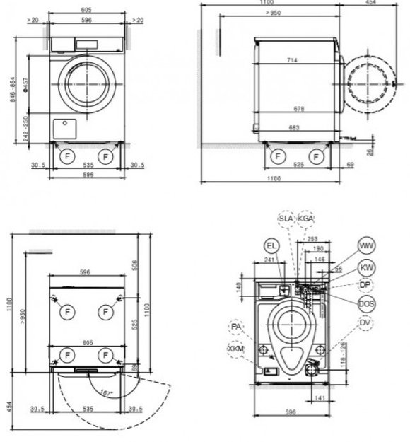 Стиральная машина Miele PWM 908 DP RU SST (фото 4) Стиральная машина Miele PWM 908 DP RU SST (preview 4)