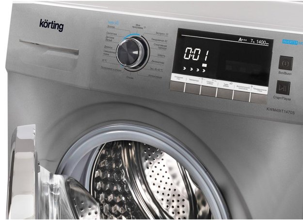 Отдельностоящая стиральная машина Korting KWM 49IT1470 S (фото 3) Отдельностоящая стиральная машина Korting KWM 49IT1470 S (preview 3)
