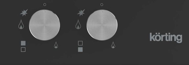 Газовая стеклянная варочная панель Korting HGG 3825 CN (preview 2)