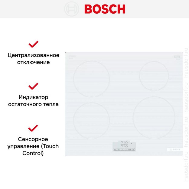 Индукционная варочная панель Bosch PUE612BB1J (preview 6)