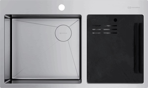 Мойка Omoikiri AKISAME 86-2 SIDE IN (preview 1)