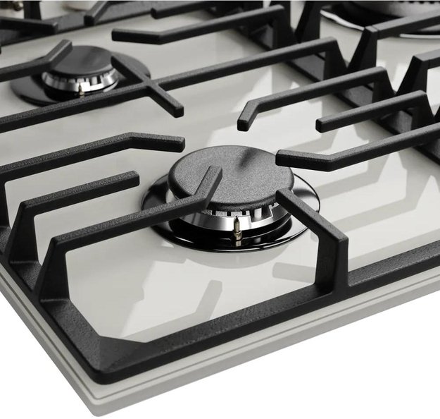 Газовая варочная панель Kuppersberg FG 601 W Silver (фото 4) Газовая варочная панель Kuppersberg FG 601 W Silver (preview 4)