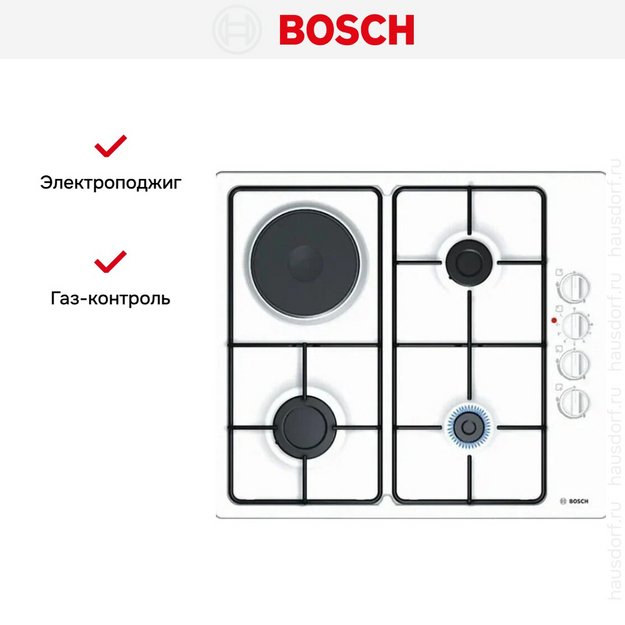 Газовая варочная панель Bosch PBY6C2B82Q (preview 5)