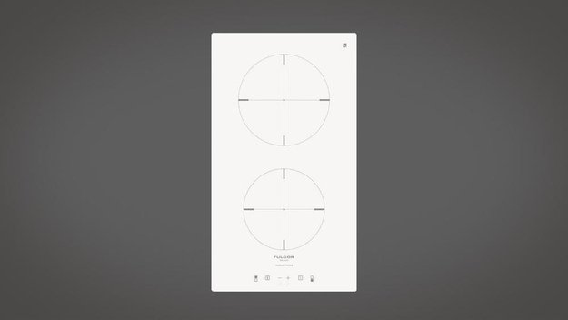 Варочная панель Fulgor Milano CH 302 ID TC WH (preview 2)