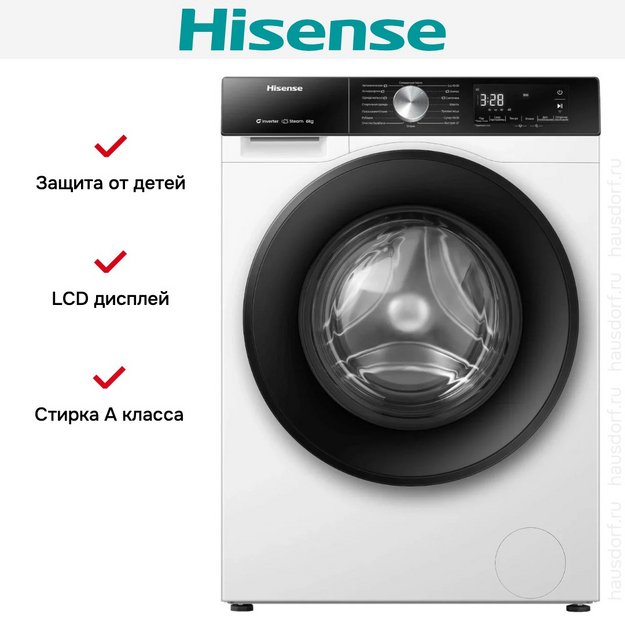 Стиральная машина Hisense WF3S6021BWU (preview 8)