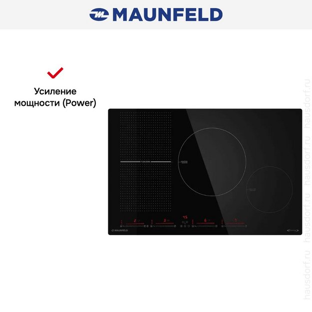 Индукционная варочная панель Maunfeld CVI804SFBK Inverter (preview 12)