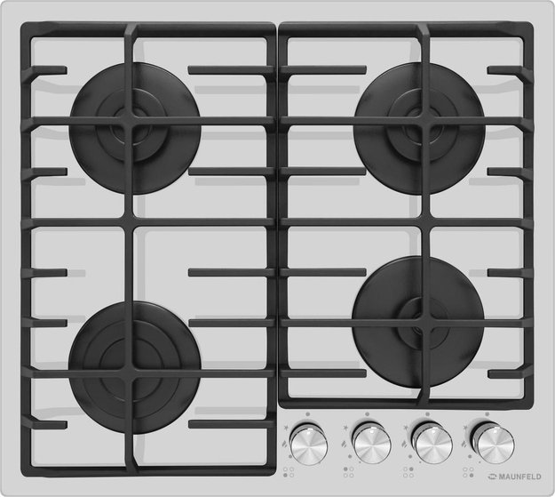 Газовая варочная панель MAUNFELD EGHG.64.6CW/G (фото 2) Газовая варочная панель MAUNFELD EGHG.64.6CW/G (preview 2)