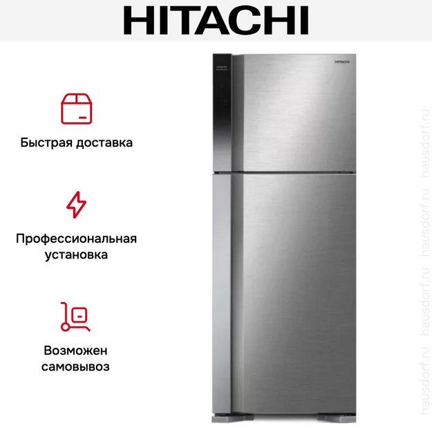 Холодильник Hitachi HRTN7489DFBSLCS (preview 6)