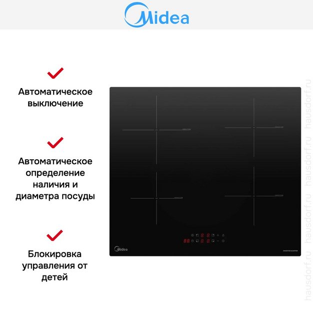 Варочная панель индукционная Midea MIH64103 (preview 7)