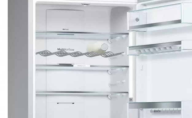 Холодильник с нижней морозильной камерой BOSCH KGN49SB3AR (фото 3) Холодильник с нижней морозильной камерой BOSCH KGN49SB3AR (preview 3)