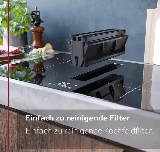 Индукционная варочная панель со встроенной вытяжкой Neff V57YHQ4C0 (фото 9) Индукционная варочная панель со встроенной вытяжкой Neff V57YHQ4C0 (preview 9)