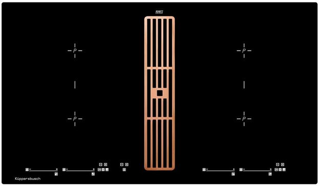 Варочная панель с вытяжкой Kuppersbusch KMI 9800.0 SR Copper (фото 1) Варочная панель с вытяжкой Kuppersbusch KMI 9800.0 SR Copper (preview 1)