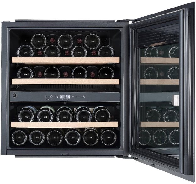 Встраиваемый винный шкаф Korting KFW 604 DB GN (фото 3) Встраиваемый винный шкаф Korting KFW 604 DB GN (preview 3)